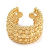 Brass Cuff Rings RJEW-P127-02G-2