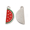 Alloy Enamel Pendants PALLOY-I217-03P-1