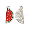 Alloy Enamel Pendants PALLOY-I217-03P-1