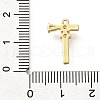 Brass Micro Pave Cubic Zirconia Pendants KK-M310-01G-20-3