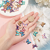 SUNNYCLUE DIY Butterfly Pendant Making Kits DIY-SC0014-17-3