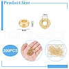 Unicraftale 200Pc Rack Plating Brass Spacer Beads FIND-UN0015-49-3
