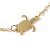 304 Stainless Steel Bracelets BJEW-Q340-05G-2