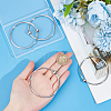 SUNNYCLUE 6Pcs Brass European Style Bangle Making PPJ-SC0001-03-3