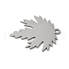 304 Stainless Steel Pendants STAS-S155-01P-02-2