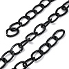 Oxidation Aluminum Faceted Curb Chains CHA-TAC0003-01EB-A-1