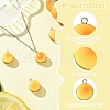 Imitation Food Resin Pendants RESI-CJC0015-28-3