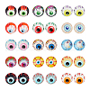 SUPERFINDINGS 30Pcs Halloween Glass Cabochons GLAA-FH0001-81-1
