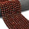 Natural Red Jasper Beads Strands G-P573-A43-01-1