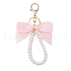 Imitated Pearl Acrylic Keychain KEYC-JKC01006-4