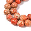 Dyed Natural Regalite/Imperial Jasper/Sea Sediment Jasper Beads Strands G-B124-C01-18-2