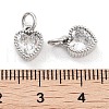 Brass with Cubic Zirconia Pendant KK-P271-42P-A-3