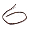 Synthetic Red Turquoise Beads Strands G-P468-18-3