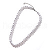 Imitation Pearl Round Beaded Necklaces Vintage Style Simple and Elegant Collarbone Chain LE1291-1