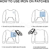 Gorgecraft Computerized Embroidery Cloth Iron On Patches DIY-GF0002-18A-5