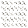 FIBLOOM 30Pcs Tibetan Style Alloy Knot Link Connector Charms FIND-FI0001-05-1