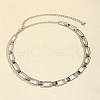 Alloy Rectangle Link Chain Waist Belly Body Chains FS-WGA2B29-02-1