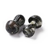 Mother's Day Gifts Natural Snowflake Obsidian GuaSha Stone G-A205-25M-3