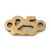 304 Stainless Steel Connector Charms STAS-L279-018G-1