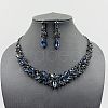 Alloy Rhinestone Jewelry Sets FS-WG8C091-06-1