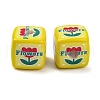 Opaque Acrylic Beads SACR-A009-01E-2