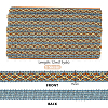 12M Braided Polyester Rhombus Ribbons SRIB-WH0011-267C-2