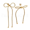 304 Stainless Steel Stud Earrings EJEW-B141-01G-2