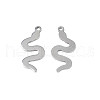 Non-Tarnish 201 Stainless Steel Pendants STAS-N095-112-2