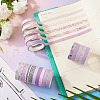 20 Rolls Paper Adhesive Tape Set DIY-TAC0023-42B-15