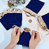 Beebeecraft Velvet Jewelry Pouches Bags TP-BBC0001-09C-04-3