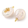 Natural Cultured Freshwater Pearl Pendants PEAR-F008-19G-2