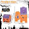 Halloween Theme Paper Boxes CON-WH0088-96-2