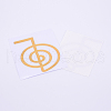 Self Adhesive Brass Stickers DIY-TAC0005-38G-2cm-1