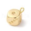 Brass Pendants KK-V016-12G-2
