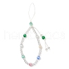 Cat Eye Mobile Straps HJEW-JM03419-01-2