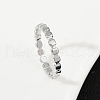 304 Stainless Steel Plain Band Finger Rings RJEW-P153-01P-1