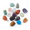 Natural & Synthetic Mixed Gemstone Pendants G-TA0001-11-15