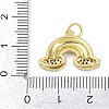 Brass Micro Pave Cubic Zirconia Enamel Pendants KK-L231-03G-3