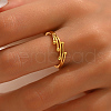 925 Sterling Silver Multi-layer Bead Finger Rings for Women RK8660-4-5