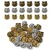 24Pcs 3 Colors Tibetan Style Alloy Beads FIND-YW0006-17-1