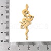 304 Stainless Steel Filigree Pendants STAS-K298-10G-3