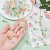 SUNNYCLUE Transparent Acrylic Pendants FIND-SC0009-19-3