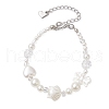 3Pcs ABS Plastic Imitation Pearl Beaded Bracelets for Women BJEW-JB11872-3