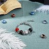 Gemstone European Beads G-NB0001-38-2