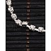 Iron Rhinestone Bridal Jewelry Sets: Necklaces SJEW-K007-04S-8