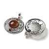 Synthetic Goldstone Pendants G-Q158-03O-2