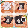 80 Patterns Non-woven Fabrics Water-soluble Embroidery Aid Drawing Sketch DIY-TAC0100-011-4