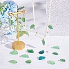SUNNYCLUE 80Pcs 7 Style Transparent Spray Painted Glass Pendants GLAA-SC0001-66-5