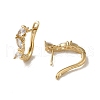 Brass Hoop Earrings EJEW-L271-13KCG-04-2