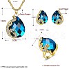Exaggeration Style Metal Jewelry Sets SJEW-BB29709-5